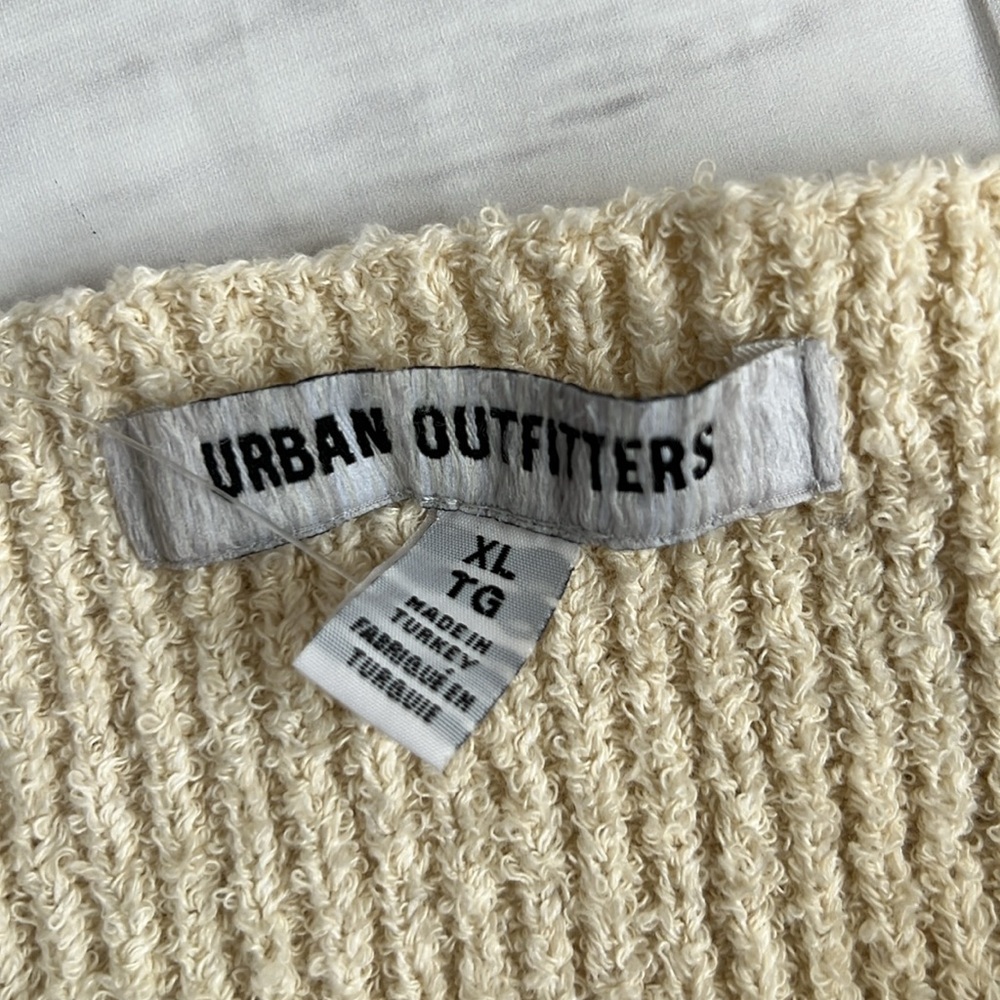 Urban Outfitters Ivory Knit Tank Top NWT - SZ: XL - Picture 6 of 9
